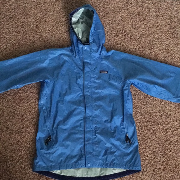 Blue PATAGONIA Rain Jacket - Picture 7 of 14